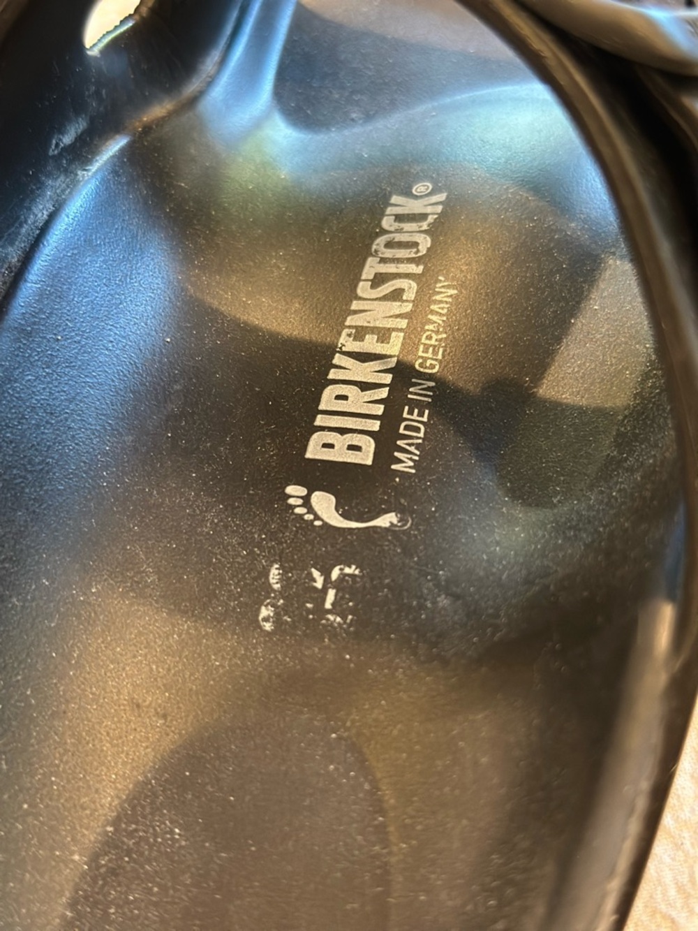 Birkenstock Women’s Black Two-Buckle EVA Slide Sandals - Picture 7 of 9